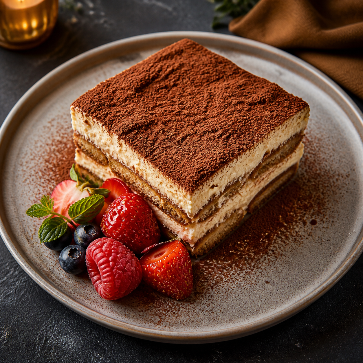 Italian chef's choice dessert