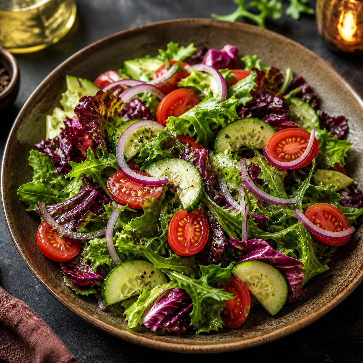 Fresh Italian house salad